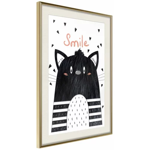 Poster - Cheerful Kitten 40x60