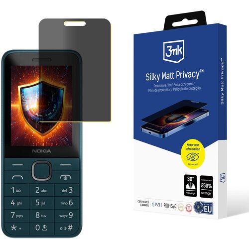 3mk kaljeno steklo privacy mat za nokia 225 4G (2024) zaslon proti bleščanju, (5000018909) Cene