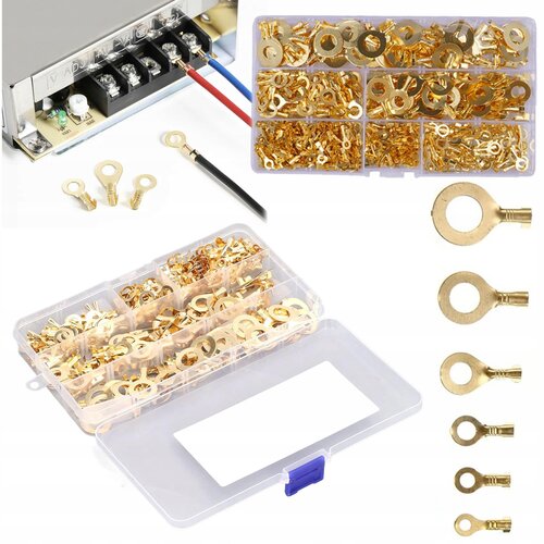 Rosfix set očesnih konektorjev (M3-M10) 450 kosov v etui, (21656637) Slike