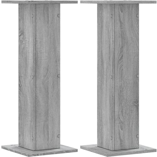 vidaXL Stalci za biljke 2 kom boja hrasta 30x30x80cm konstruirano drvo Cijene