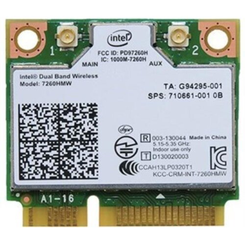 Intel WIFI MREŽNA KARTICA AC 7260 MINI PCIE / (586166) Cene