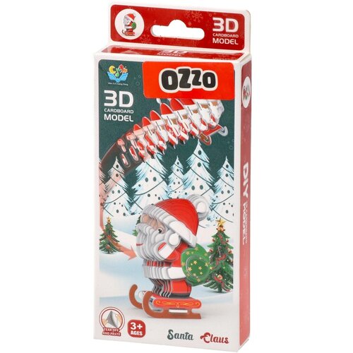 Ozzo DIY,puzzle, mini 3D, Deda Mraz Cene