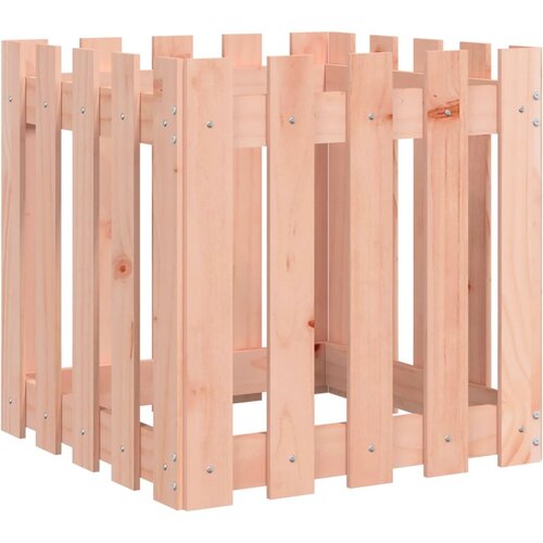  Vrtna sadilica s izgledom ograde 50x50x50 cm masivna duglazije Slike