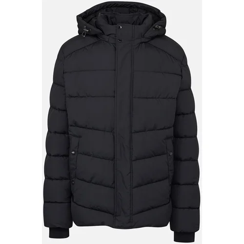 Geox Black men's down jacket Leitan - Men's