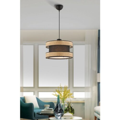 Opviq halo - beige, black beigeblack chandelier Cene