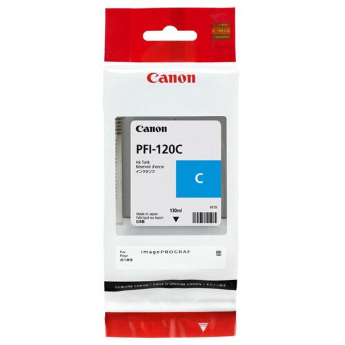 Canon kartu&amp;scaron;a PFI-120C (modra), original Slike