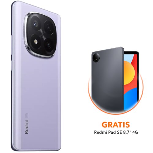 Xiaomi Redmi Note 14 Pro+ 5G 8GB 256GB ljubičasti + uz prijavu računa na poklon tablet Redmi Pad SE 8.7" 4G 4+64GB Cijene