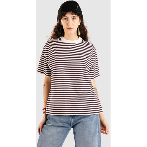 Carhartt WIP Ezra T-shirt ezra stripe / cozy prp / wax Slike