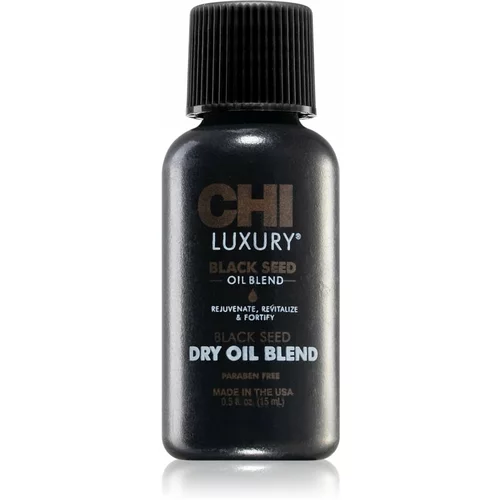 Farouk Systems chi luxury black seed oil suho olje za vse tipe las 15 ml za ženske