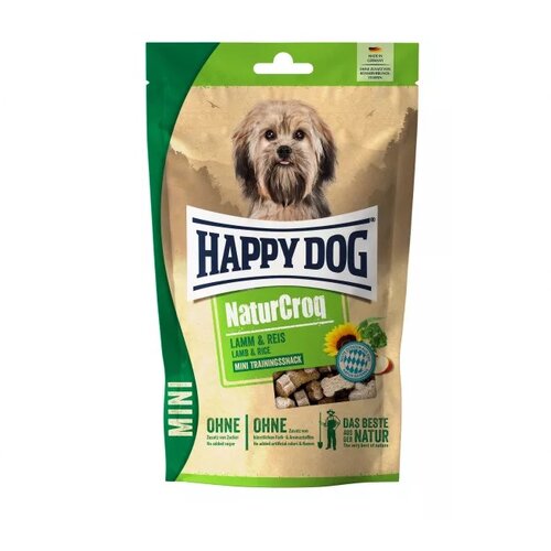 Happy Dog poslastica za pse mini snack naturcroq - jagnjetina 100g Slike