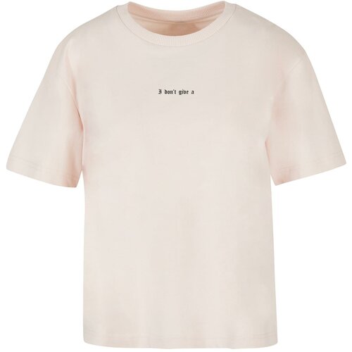 Miss Tee Men's T-shirt I Don't Give A - pink Cene