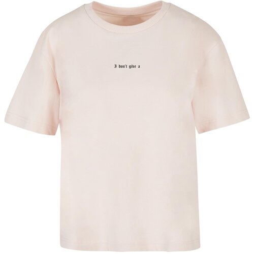 Miss Tee Men's T-shirt I Don't Give A - pink Cene