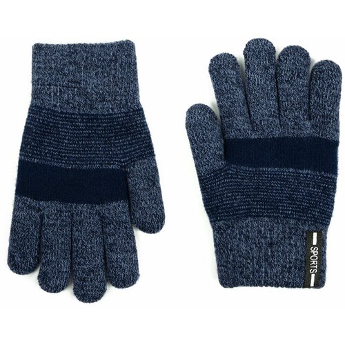 Art of Polo kids's gloves rk23372-4 navy blue Slike