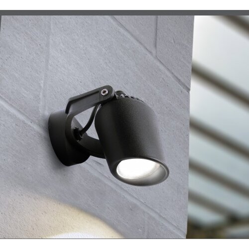 Fumagalli zidna lampa crna minitommy el IP66 1xGU10 led 1x3.5W 4000K - sijalica uključena uz proizvod 1M2.000.000.U1L Cene