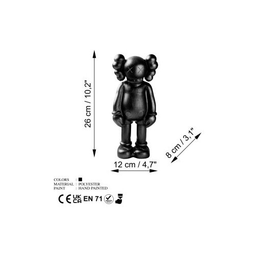 Wallxpert decorative object figura yak 051 c Slike
