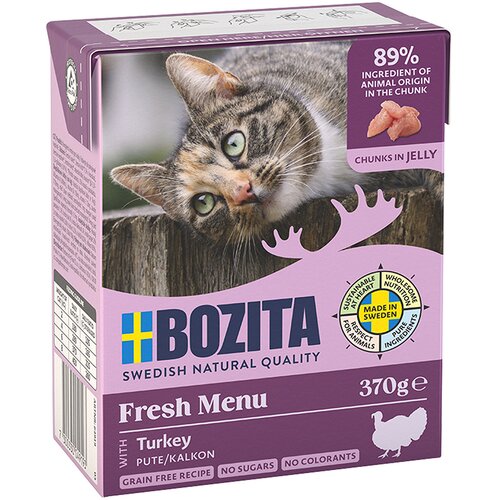  Varčno pakiranje Bozita Tetra ko&scaron;čki v želeju ali v omaki 24 x 370 g - Žele: puran Cijene