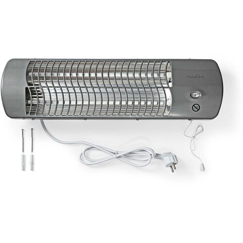 Nedis HTBA10GY - Grejalica za kupatilo 600/1200W/230V IPX4 Slike
