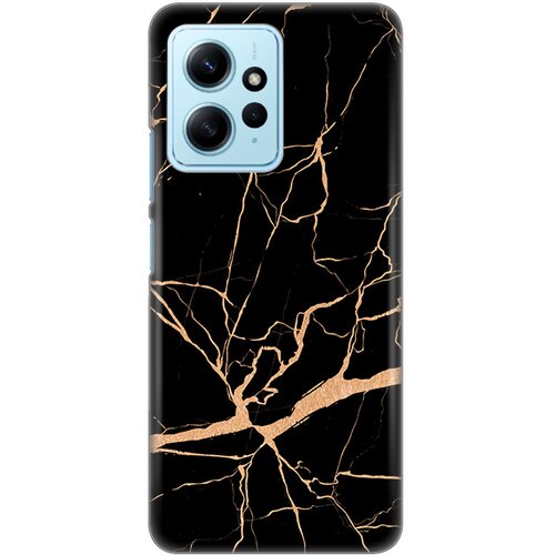 Silikonska maska za Xiaomi Redmi Note 12 4G (EU) All Black Print crna Slike