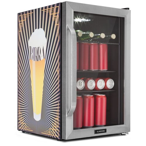 Klarstein beersafe 70, birra edition, hladnjak, srebro Slike