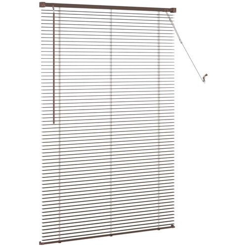  Venecijanska roleta Tamno smeđa s uzorkom 150 x 100 cm PVC - Tamno smeđa 100 x 150 cm Slike