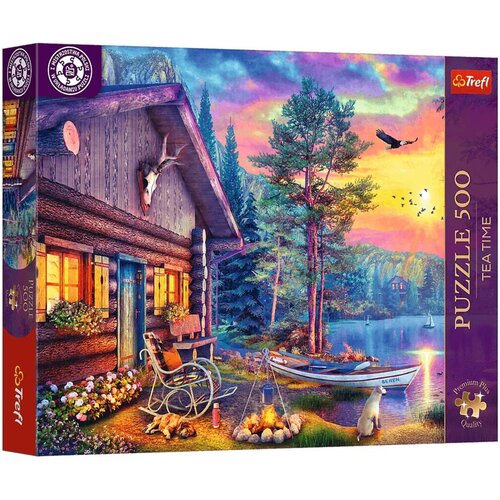 Trefl Tea Time Luka u zalasku sunca 500 komada Premium plus kvaliteta - Cijene