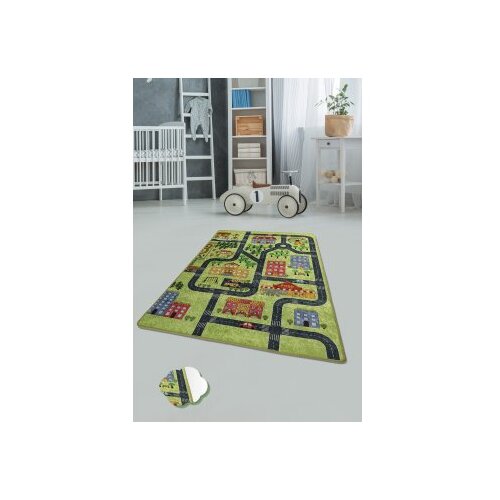 Conceptum Hypnose Carpet Small Town, 200x290cm, zelena Cene