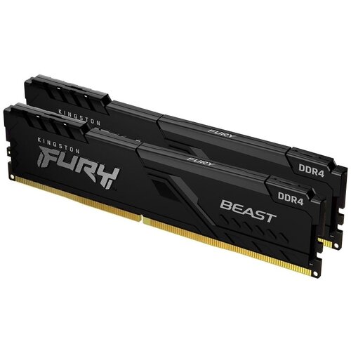 Kingston DIMM DDR4 64GB (2x32GB kit) 3200MT/s KF432C16BBK2/64 Fury Beast Black Cene
