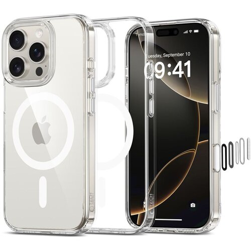 TECH-PROTECT HIBRIDNI OVITEK FLEXAIR ZA MAGSAFE ZA IPHONE 16 PRO CLEAR, (21971418) Cene
