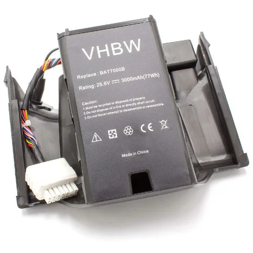VHBW baterija za robomow city MC150 / city MC300 / city MC400, 25.6V, 3.0Ah