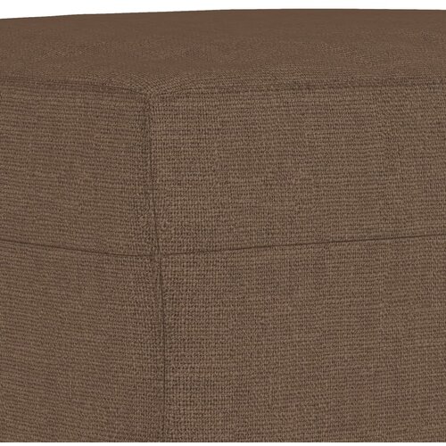  4-dijelni set sofa s jastucima smeđi od tkanine Slike