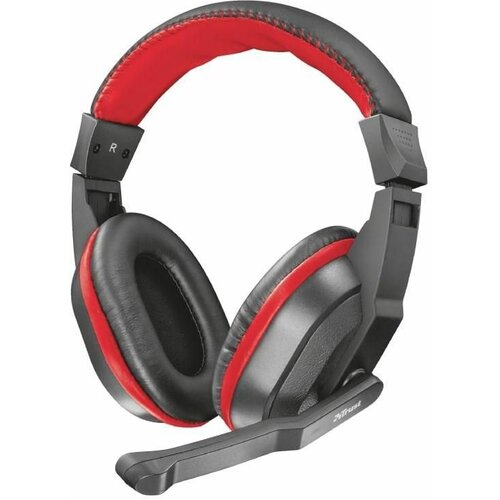 Trust Ziva Gaming Headset gejmerske slušalice crno crvene 21953 Slike