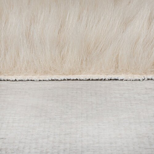 Flair Rugs Kremno belo sintetično krzno 80x150 cm Waffle Faux Fur &amp;ndash; Slike