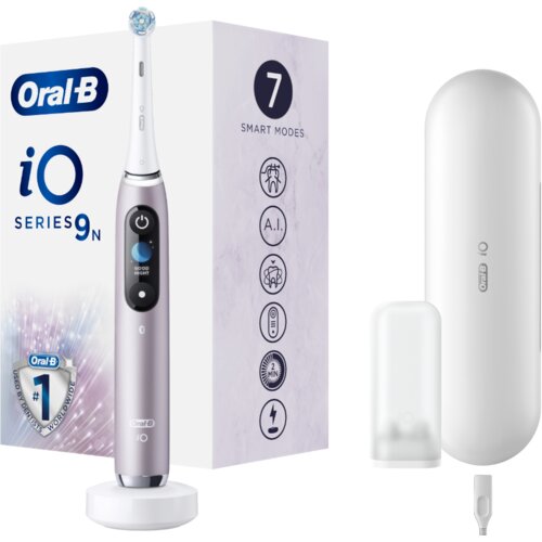 Oral-b iO 9 električna četkica za zube Rose Quartz 1 kom Cijene