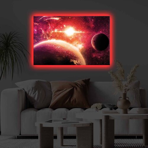 Wallity Slika sa LED osvetljenjem 4570KTLGDACT - 015, 45x70 cm Slike