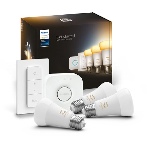 Philips Pameten začetni komplet 5 ks z žarnico E27, 11 W White ambiance – Cene