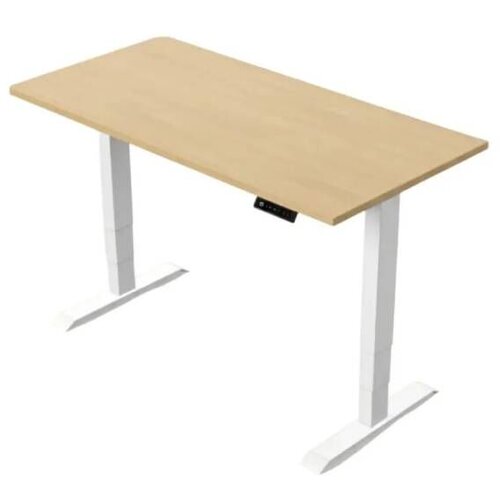 Kanc+ Radni sto podesivi PLUS B 120 cm x 60 cm Hrast Cene