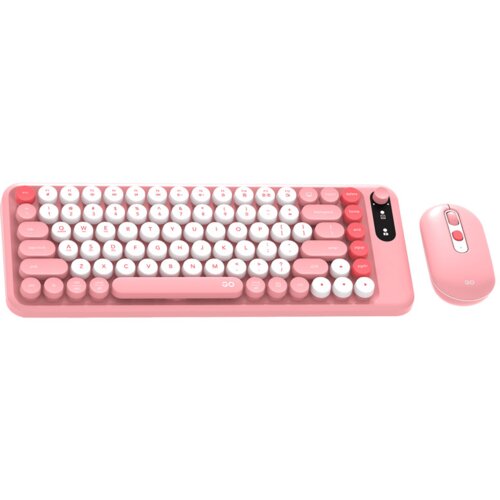  Combo mis tastatura wireless Fantech WK-898 GO mochi85 pink Cene