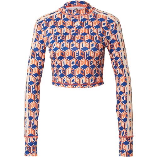 Adidas Funkcionalna majica ' x Farm Rio' bež / modra / oranžna Cene