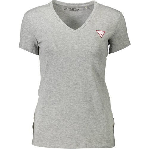 Guess Jeans WOMEN&amp;amp;#39;S SHORT SLEEVE T-SHIRT GRAY Slike