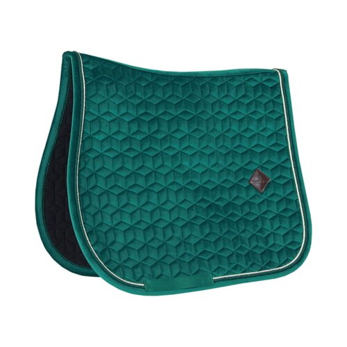 Kentucky Horsewear Skakalna podsedelnica &amp;quot;Velvet&amp;quot; - temno zelena Slike
