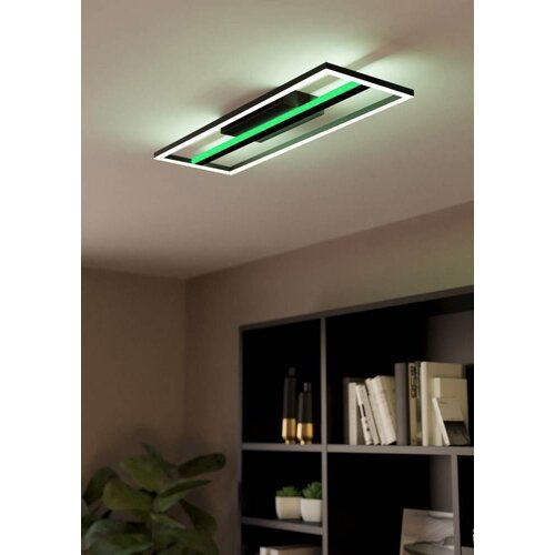 Eglo plafonjera Calagrano-Z 900567, LED 21 W RGB, 64 x 22 cm, crna Cijene