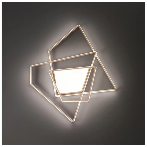  Ondaluce - LED prigu&scaron;iva plafonska lampa GALAXY LED/90W/230V 71x84 cm zlatna Cene