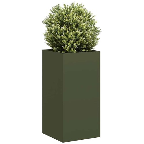 vidaXL Sadilnik Olive Green 40x40x80 cm Hladno valjano jeklo Cene