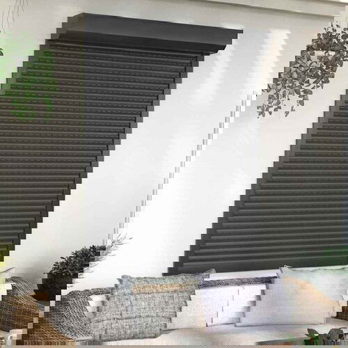 vidaXL rolete iz aluminija 120x150 cm antracit Cene