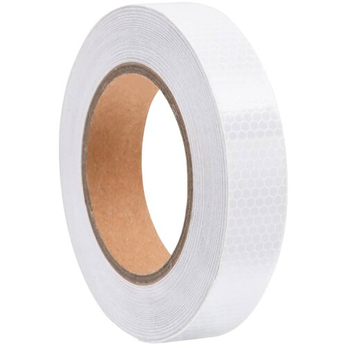 vidaXL Odsevni trak bel 2,5 cm x 20 m PVC Cene