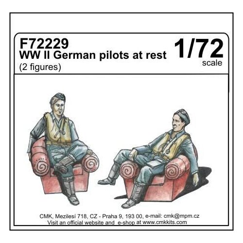 Special-Hobby WWII German pilots at rest, (21287241) Slike