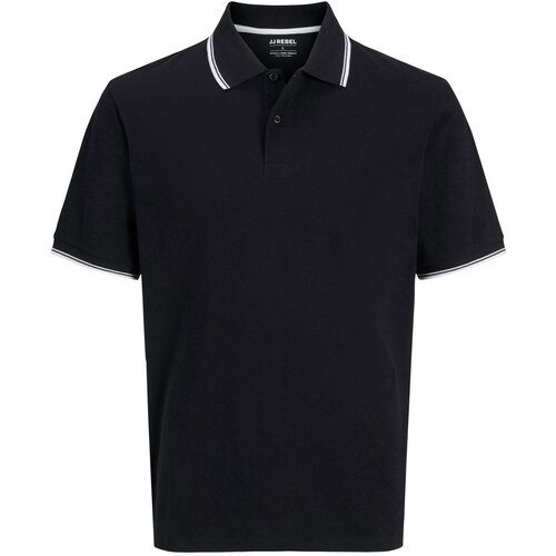 JJ Rebel Mu&scaron;ka polo majica 12271166, Crna Cijene