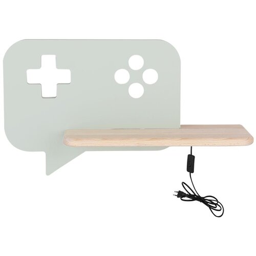 Candellux console zidna lampa 5W led iq kids sa kablom, prekidačem i utikačem menta Cene