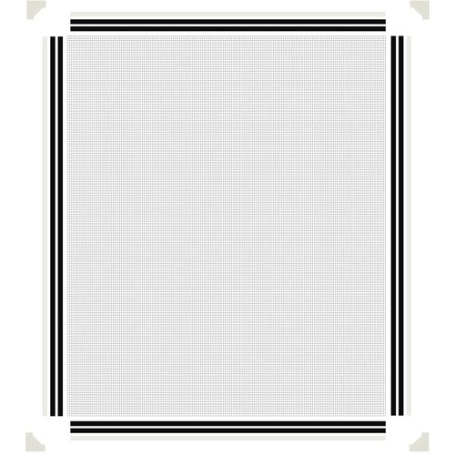  Magnetski prozorski zaslon protiv insekata bijeli 100x120 cm Slike