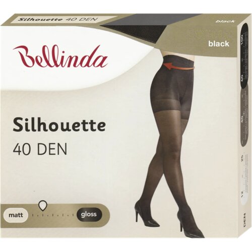 Bellinda Silhouette 40 denske hlačne nogavice - M/44 ČRNA Slike
